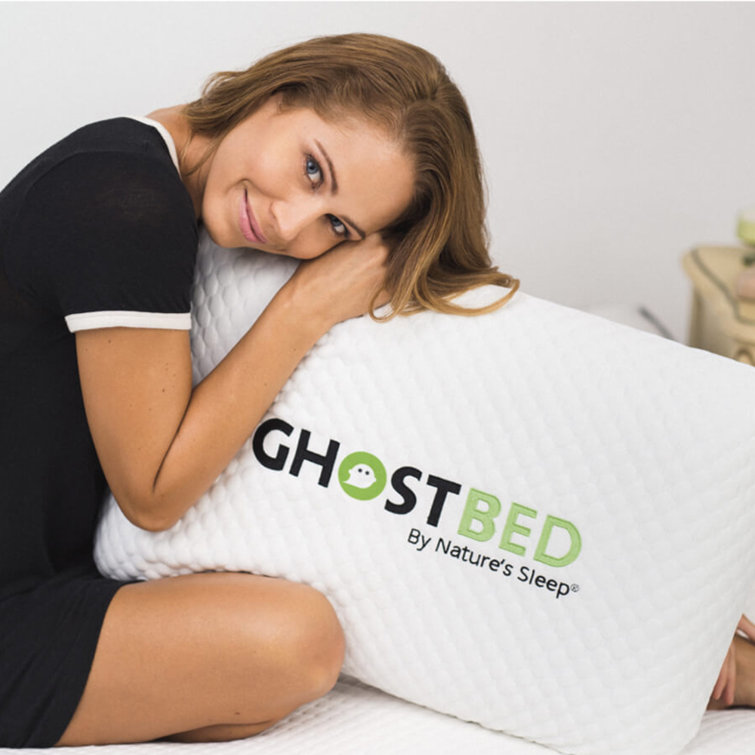 Ghostbed luxury memory 2025 foam ghost pillow